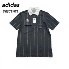 デッドストック80s アディダス デサント製 レフェリーシャツ L 西ドイツ