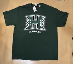 Hawaii ロゴ Tシャツ S-XL 緑