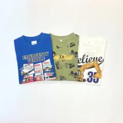 子供服 男の子 長袖Tシャツ まとめ売り 110cm 新品 車 FWN147