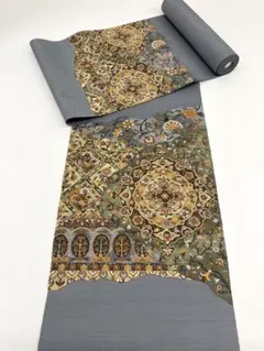 正絹✿正倉院華文 吉祥柄 金糸 唐織 六通柄 袋帯 - メルカリ