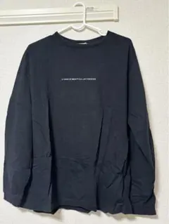 LEPSIM 長袖Tシャツ バックプリント ブラック Fサイズのサムネイル