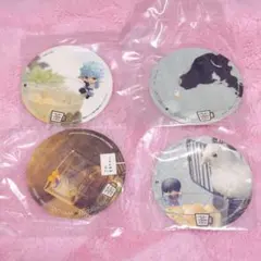 銀魂 お茶友シリーズ ちょいと一服しませんか？ 特典 コースター 4点セット