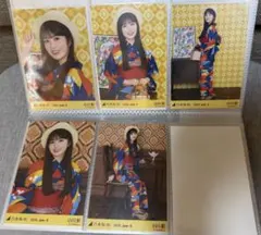 乃木坂46 生写真 真夏の全国ツアー 浴衣 小川彩 5種コンプ - メルカリ