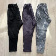 devirock スウェットパンツ 120cm 3本セット デビロック