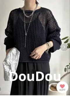 ショート丈メッシュプルオーバーのサムネイル