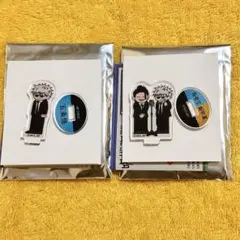 新品未使用 呪術廻戦　五条悟　夏油傑 ジロリ ミニアクリルスタンド　スーツ