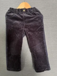 ファミリア　コーデュロイ長ズボン ダークグレー 100cm