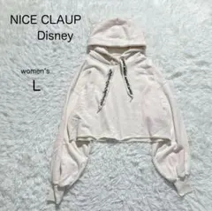 【NICE CLAUP×Disney】ミニー パーカー アイボリー【L】のサムネイル