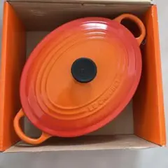 LE CREUSET オーバル 両手鍋 25cm オレンジのサムネイル