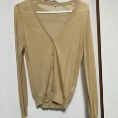 UNIQLO カーディガン イエロー Mサイズのサムネイル