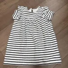 H&M ストライプ柄 ワンピース 92cm