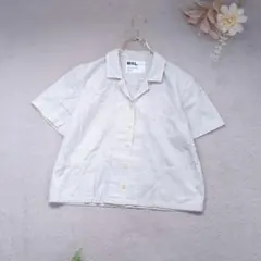 MHL. MARGARET HOWELL ストライプ 半袖シャツ サイズII