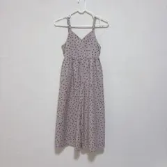 GU ドット柄サロペット