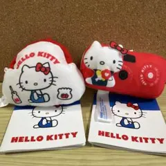 Hello Kitty なつかしモチーフマスコット 2種セット