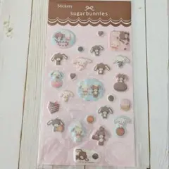 平成レトロ　シュガーバニーズ　ぷくぷくシール