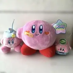 【 送料込・まとめ売り】星のカービィ ぬいぐるみ 3点セット ぷちマスコット