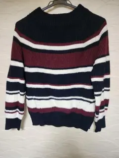 GLOBAL WORK ストライプセーター