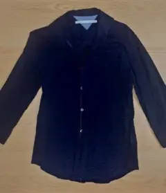 TETE HOMME テットオム ネイビー メンズシャツ Mサイズ
