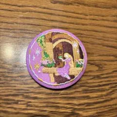 第2弾　ディズニー刺繍缶バッジ　ラプンツェル