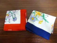 名047 グッチ ハンカチ 2点 まとめ売り 美品