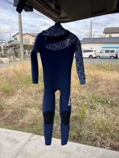 フルスーツウェットスーツ ネイビー/ターコイズブルー　身長168cm 通常サイズ フルスーツウェットスーツ ネイビー/ターコイズブルー 身長168cm 通常