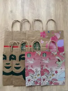 【期間限定】スターバックス紙袋8点セット