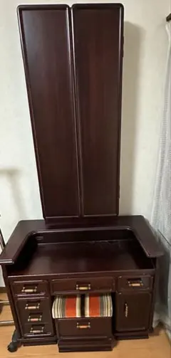 大塚家具‼️】三面鏡ドレッサー 椅子付き (引き取り歓迎) - メルカリ