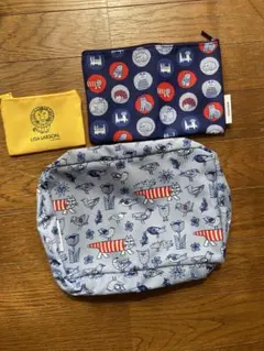 LISA LARSON ポーチ 3点セット