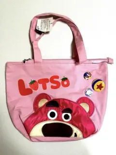 【非売品】新品未使用　ロッツォ　缶バッジ付きトートバッグ