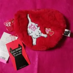 新品✨未使用✨Cat's ISSUE コラボ Hot Cat CLUB ポーチのサムネイル