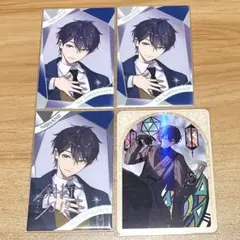 にじさんじ　剣持刀也　7th／ART サイン入り　カード　4枚