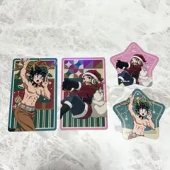 ヒロアカ クリスマス アニメイト 緑谷出久 お茶子 ホロカードコレクション