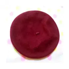 ボルドーカラー❤︎ベレー帽❤︎