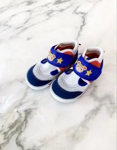 Mikihouse Mesh Sandals Shoes Bear