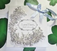 LoveTiara　ヘッドドレス　シルバー ブライダル