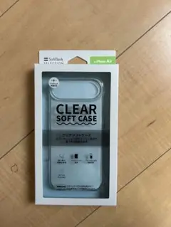 新品 クリアソフトケース for iPhone Airのサムネイル