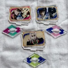 ジョジョの奇妙な冒険 第５部 ジョルノ ブチャラティ アバッキオアクリルスタンド