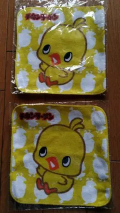 チキンラーメン　ハンドタオル　２枚