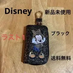 ★新品未使用★ミニーマウス★ ★レオパード柄★キーケース★送料無料