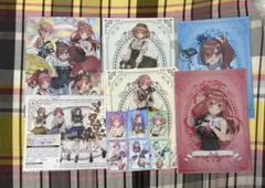 五等分　ひこくじ　クリアファイル　アクリルカード12点まとめ売り