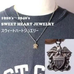 40s　スウィートハートジュエリー　NAVY　大戦　米軍　 ARMY　イーグル