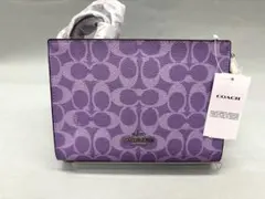 【新品未使用】COACHシグネチャーショルダー/クラッチバッグCBM46SVII