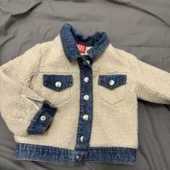 DIESEL ボアデニムジャケット