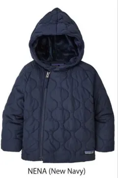 パタゴニア フリース内側 キルティングダウンジャケット 95cm 12〜18M