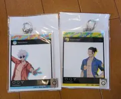 呪術廻戦　五条悟　夏油傑　SNS風アクリルキーホルダー　スイパラコラボ