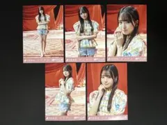 瀬戸口心月 ビリヤニ 個別生写真5種コンプ 乃木坂46 生写真