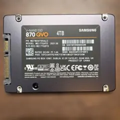 Samsung 860 EVO 4TB SSD 中古品 - メルカリ