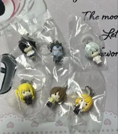 デスノート めじるしアクセサリー コンプリート　L リューク　弥海砂 夜神月