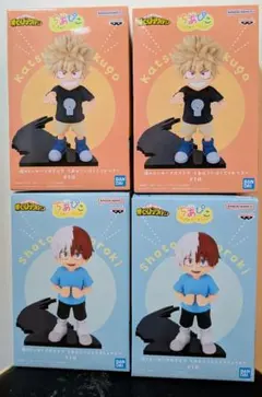 僕のヒーローアカデミア ちあぴこ 轟焦凍 爆豪勝己 2種 4体セット