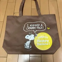 SNOOPY可愛い両面プリントトートバッグ